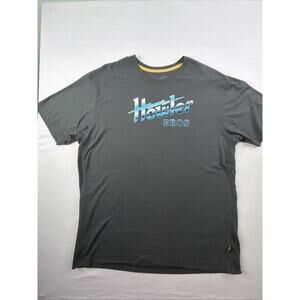 Howler Bros Shirt Mens XLarge Gray Blue Graphic Logo Heed The Call Outdoor Tee